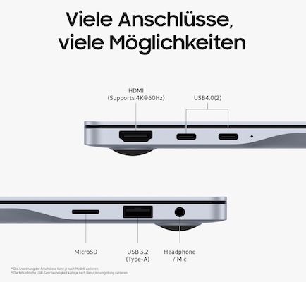 💻 Samsung Galaxy Book4 Edge Galaxy AI Laptop mit 16GB/1TB für 1.099€ (statt 1.250€)