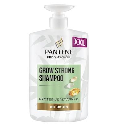 👸 5x 1L Pantene Pro-V Grow Strong Shampoo mit Biotin & Proteinverstärker für 32,71€ (statt 60€)