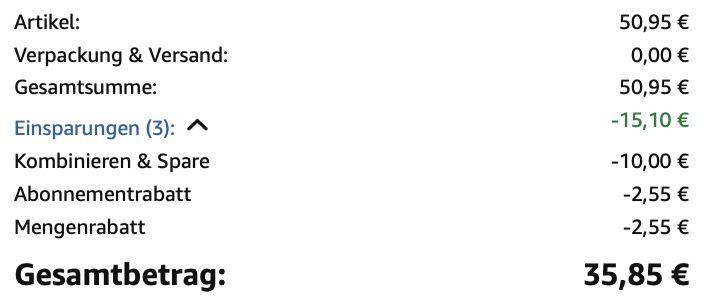 5x 1L Pantene Pro V Grow Strong Pflegespülung für 35,85€ (statt 57€)