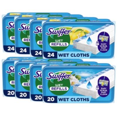 🧹 4x 44er Pack Swiffer feuchte Bodentücher „mit Duft wie nach dem Lüften“ für 36,76€ (statt 45€)