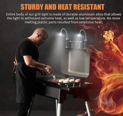 💡 2x MojiDecor magnetische Grilllampe mit 360° für 14,44€ (statt 17€)