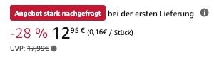 🍽️ 83er Pack Finish Quantum Infinity Shine Spülmaschinentabs ab 12,95€ (statt 18€)