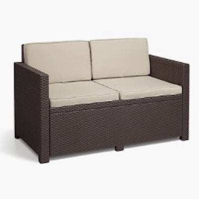 🏡 Allibert by Keter 2-Sitzer Gartenlounge Sofa Victoria für 114,99€ (statt 134€)