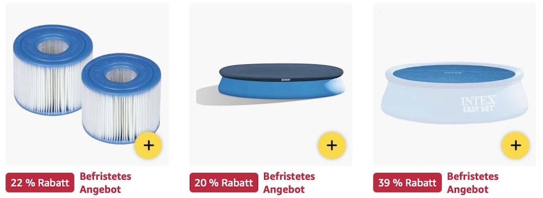 🔝🏖️ Amazon: Bestway & Intex Pools & Zubehör im Big Sale z.B. Kinderpool Set für 18€ (statt 22€)