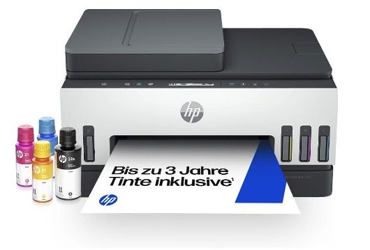 🖨️ HP Smart Tank 7305 Multifunktionsdrucker mit AirPrint für 221,99€ (statt 250€)