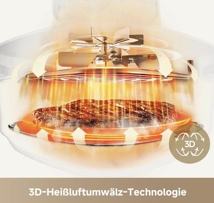 🤤 dreame 5-in-1 Glas-Heißluftfritteuse für 99€ (statt 149€) 🤤 dreame 5 in 1 Glas Heißluftfritteuse für 99€ (statt 149€)