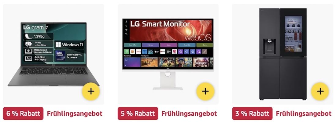 🔝💻 Amazon: Frühlings-Sale auf LG Electronics z.B. LG gram 17 Zoll Laptop für 1.090€ (statt 1.329€) 🔝💻 Amazon: Frühlings Sale auf LG Electronics z.B. LG gram 17 Zoll Laptop für 1.090€ (statt 1.329€)