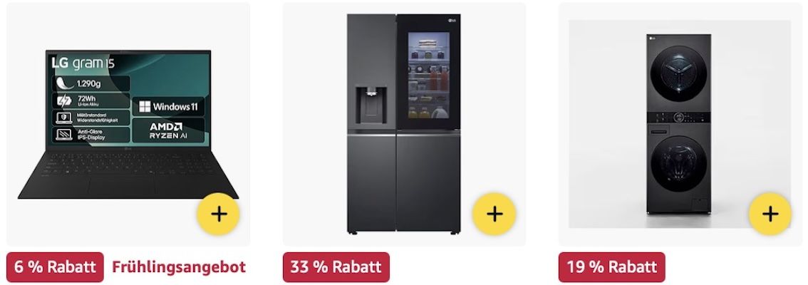 🔝💻 Amazon: Frühlings-Sale auf LG Electronics z.B. LG gram 17 Zoll Laptop für 1.090€ (statt 1.329€) 🔝💻 Amazon: Frühlings Sale auf LG Electronics z.B. LG gram 17 Zoll Laptop für 1.090€ (statt 1.329€)
