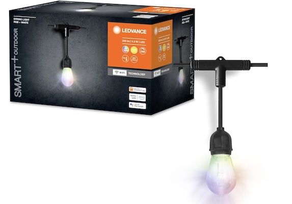 💡 LEDVANCE SMART+ Outdoor WiFi Lichterkette für 26,97€ (statt 42€)