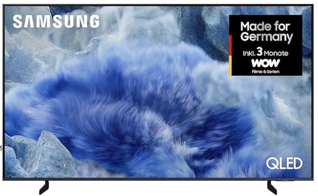 📺 Samsung Q8F 4K – 75 QLED Smart TV für 799€ (statt 928€)
