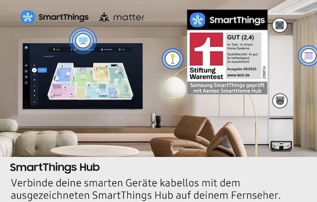 📺 Samsung Q8F 4K – 75 QLED Smart TV für 799€ (statt 928€)