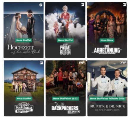 🌴 Joyn PLUS+ Jahresabo nur 4,99€ mtl. statt normal 6,99€ ➡️ mit 24€ Ersparnis!