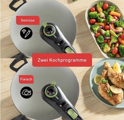 👩🍳 Tefal Secure Trendy 6L Schnellkochtopf für 50€ (statt 60€) 👩🍳 Tefal Secure Trendy 6L Schnellkochtopf für 50€ (statt 60€)