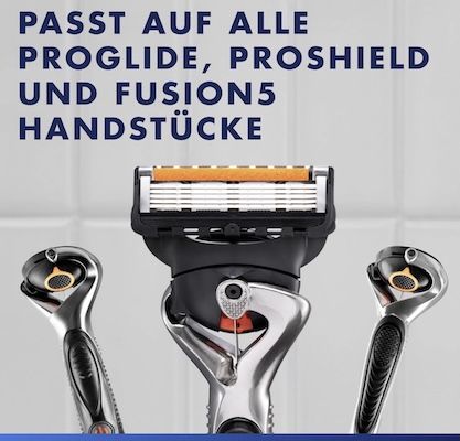 12x Gillette Proglide Original Ersatzklingen für 42,49€ (statt 47€)