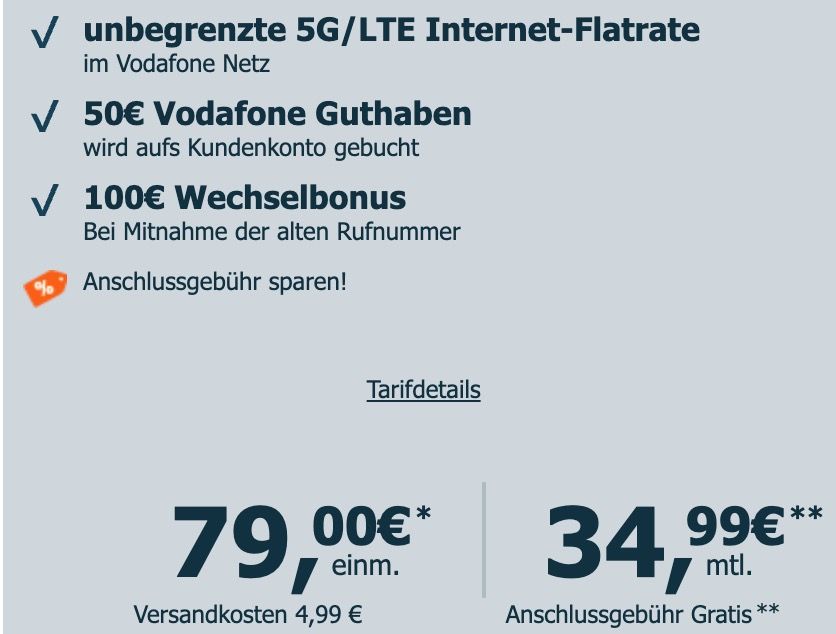 📱 Samsung Galaxy S26 (512GB) für 79€ + Vodafone Allnet unlimited 5G für 34,99€ mtl. + 150€ Bonus