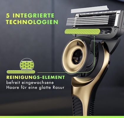🪒 Gillette Labs Champion Gold Edition Rasierer für 33,99€ (statt 39€)