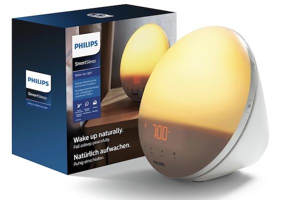 ☀️ PHILIPS HF3532/01 – Nachttischlampe und Wecker für 119,99€ (statt 145€)