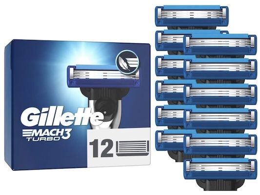 12x Gillette Mach3 Turbo Original Rasierklingen für 23,12€ (statt 33€) 12x Gillette Mach3 Turbo Original Rasierklingen für 23,12€ (statt 33€)