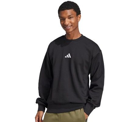 👕 adidas Essentials FEELCOZY Fleece-Sweatshirt in Schwarz ab 18,39€ (statt 30€)