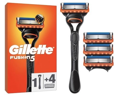 🪒 Gillette Fusion5 Rasierer mit 4 Ersatzklingen für 12,66€ (statt 16€) 🪒 Gillette Fusion5 Rasierer mit 4 Ersatzklingen für 12,66€ (statt 16€)