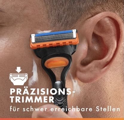 🪒 Gillette Fusion5 Rasierer mit 4 Ersatzklingen für 12,66€ (statt 16€) 🪒 Gillette Fusion5 Rasierer mit 4 Ersatzklingen für 12,66€ (statt 16€)