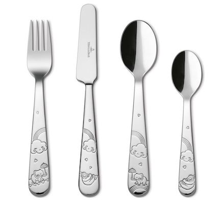 👦🏼 Villeroy & Boch – 4 tlg. Boho Kids Walk like an elephant Kinderbesteck für 24,75€ (statt 29€)