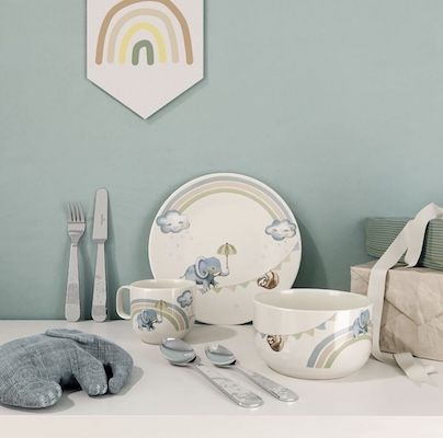 👦🏼 Villeroy & Boch – 4 tlg. Boho Kids Walk like an elephant Kinderbesteck für 24,75€ (statt 29€)