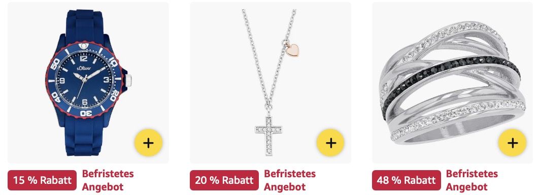 👖👔 Amazon: s.Oliver Big SALE z.B. Armbanduhr in Geschenkbox für 43€ (statt 50€)