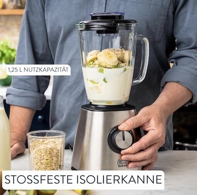 🍹 Jamie Oliver by Tefal Standmixer mit 800 Watt für 64,98€ (statt 87€) 🍹 Jamie Oliver by Tefal Standmixer mit 800 Watt für 64,98€ (statt 87€)