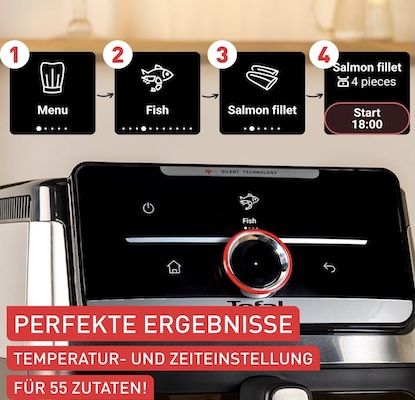 😋🍗 Tefal Easy Fry Silence Heißluftfritteuse mit 7L für 120€ (statt 161€) 😋🍗 Tefal Easy Fry Silence Heißluftfritteuse mit 7L für 120€ (statt 161€)