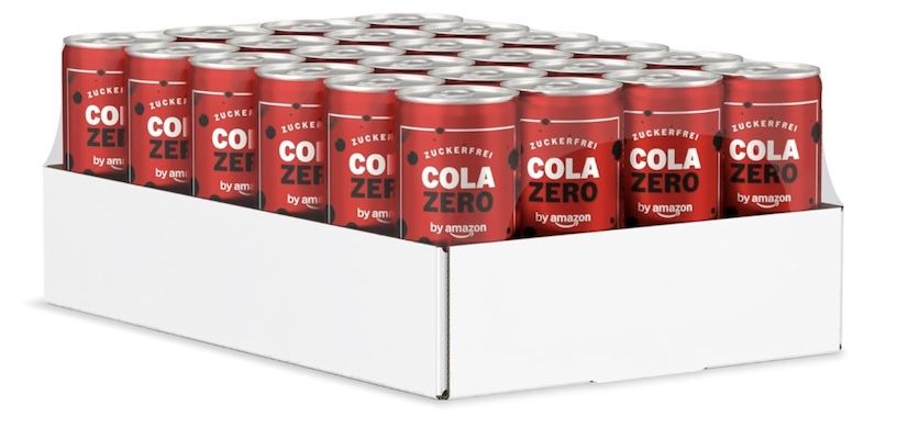 24x 330ml by Amazon Cola Zero für 12,23€ (statt 17€) 24x 330ml by Amazon Cola Zero für 12,23€ (statt 17€)
