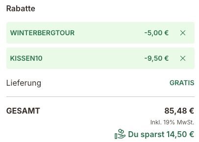 🛏️ 2x Emma Classic Stützkissen 💤 mit Memory Foam je 80x40cm 🧨 für 85,48€ (statt 125€)