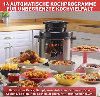 ♨️ Tefal CY7788 Turbo Cuisine & Fry Multikocher für 189,99€ (statt 230€)