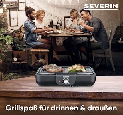 🍖 Severin Tischgrill mit Aluminium-Grillplatte 30€ (statt 39€) 🍖 Severin Tischgrill mit Aluminium Grillplatte 30€ (statt 39€)