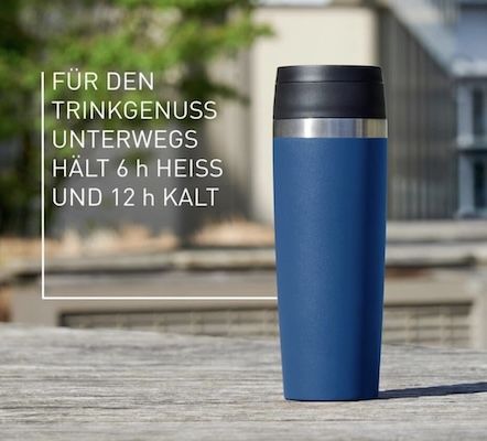 Emsa Travel Mug Classic Isolierbecher mit 0,5L für 18,94€ (statt 23€) Emsa Travel Mug Classic Isolierbecher mit 0,5L für 18,94€ (statt 23€)