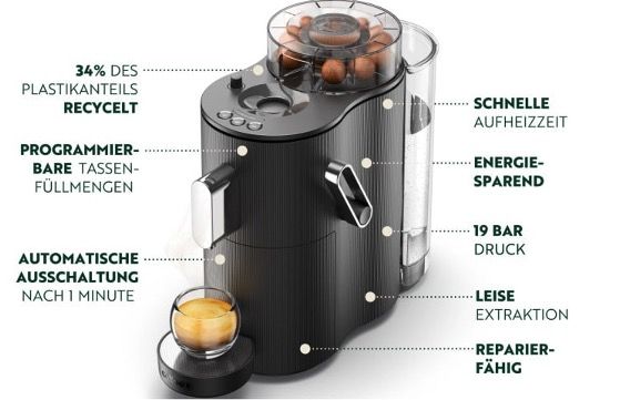 🏠 Café Royal Coffee B Globe Black für 25,95€ (statt 47€) 🏠 Café Royal Coffee B Globe Black für 25,95€ (statt 47€)