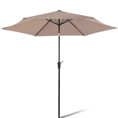 🏖️ Amazon Basics Sonnenschirm mit 305cm für 44,53€ (statt 53€)