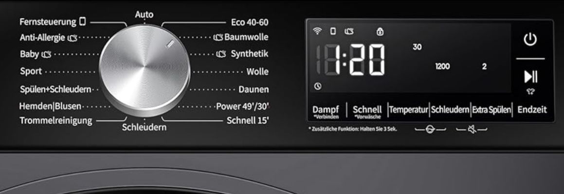 Hisense Waschmachine 8 kg & 1400 U/min für 339€ (statt 419€)