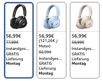 🎧 Soundcore by Anker Space One Wireless Kopfhörer mit ANC ➡️ für 56,99€ (statt 99€)