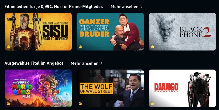 📽️ Amazon: HD Filme ab 0,99€ leihen   z.B. SISU: Road to Revenge uvm.