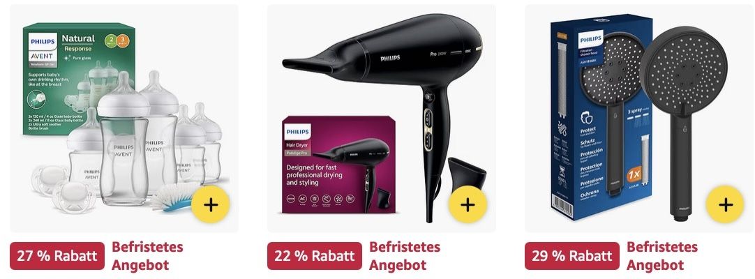 🥪🍗🍻 Amazon: Philips Megasale z.B. AVENT Natural Response Geschenkset für 25€ (statt 30€) 🥪🍗🍻 Amazon: Philips Megasale z.B. AVENT Natural Response Geschenkset für 25€ (statt 30€)