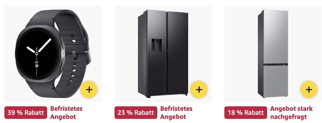 💻⌚️📲 Amazon: Samsung im Big Sale z.B. Galaxy Book4 Edge Galaxy AI Laptop für 1.099€ (statt 1.250€)