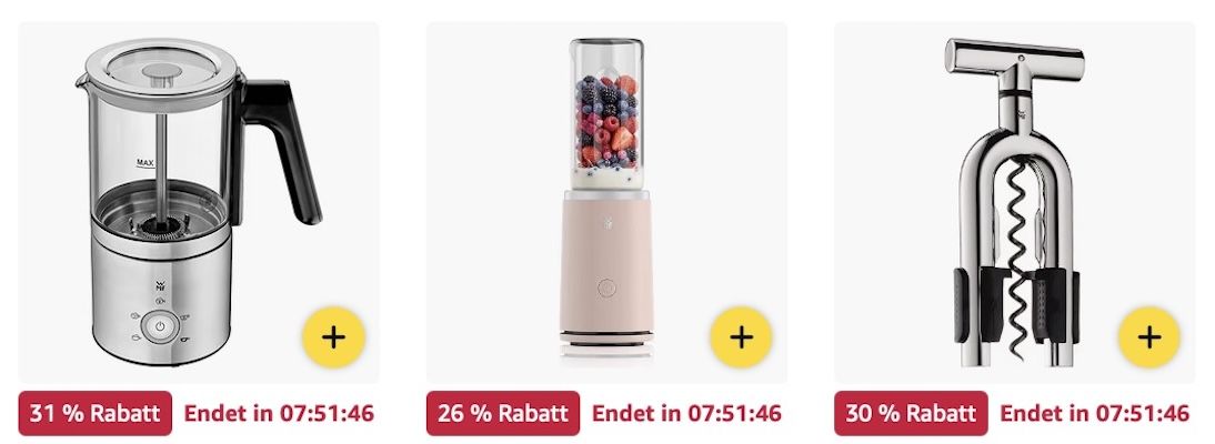 👨‍🍳 Amazon: WMF Mega Sale z.B. LONO Sandwich Maker &  Toaster für 56€ (statt 65€)