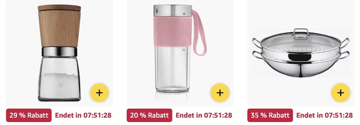 👨‍🍳 Amazon: WMF Mega Sale z.B. LONO Sandwich Maker &  Toaster für 56€ (statt 65€)