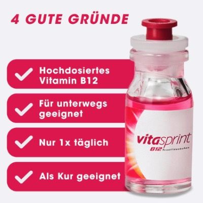 🍋💊 Vitasprint B12 Trinkfläschchen 30 Stück ➡️ Vitamin B12 und Eiweiß ab 27,44€ (statt 30€) 🍋💊 Vitasprint B12 Trinkfläschchen 30 Stück ➡️ Vitamin B12 und Eiweiß ab 27,44€ (statt 30€)