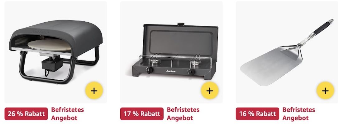 🥩🏕️ Amazon: Top Preise auf Enders Grill  & Campingzubehör z.B. Campingkocher CANBERRA 2 für 33€ (statt 43€)