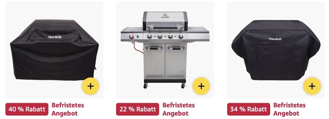 🔝🤑🍖 Amazon: TOP Preise auf Char-Broil Grills & Zubehör z.B. Tragbarer Gasgrill für 149,99€ (statt 179€) 🔝🤑🍖 Amazon: TOP Preise auf Char Broil Grills & Zubehör z.B. Tragbarer Gasgrill für 149,99€ (statt 179€)