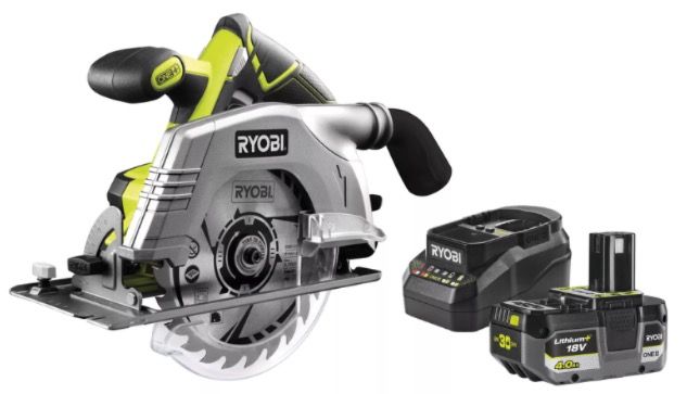 🪚 RYOBI 18V ONE+ Akku Handkreissäge R18CS 🧨 inkl. Akku und Ladegerät für 99,99€ (statt 176€)