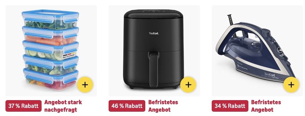 🔝 Amazon: Tefal & Emsa Produkte im Sale z.B. Tefal Pizzaofen für 285€ (statt 350€) 🔝 Amazon: Tefal & Emsa Produkte im Sale z.B. Tefal Pizzaofen für 285€ (statt 350€)
