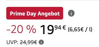 🍷 Doppio Passo Primitivo Apulien 🍇 3 Liter Box für 19,94€ (statt 26€) 🍷 Doppio Passo Primitivo Apulien 🍇 3 Liter Box für 19,94€ (statt 26€)